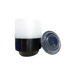 Round Microwave Container 16 OZ With Lid