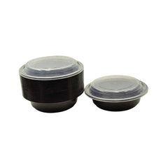 Round Microwave Container 16 OZ With Lid