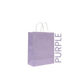 Purple Paper Bag 16X8X22CM Twisted Handle