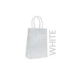 White Paper Bag 16X8X22CM Twisted Handle