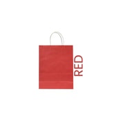 Red Paper Bag 16X8X22CM Twisted Handle