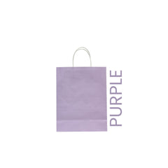 Purple Paper Bag 16X8X22CM Twisted Handle