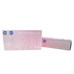 Pink Nitrile Glove 100 Pieces