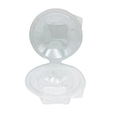 Plastic Clear Salad Bowl 32oz Hinged