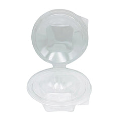 Plastic Clear Salad Bowl 32oz Hinged