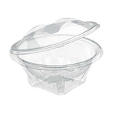 Plastic Clear Salad Bowl 32oz Hinged