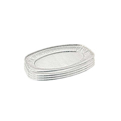 Aluminium Oval Platter 6550 6inch Silver