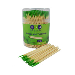 Bamboo Wooden Toothpicks Box 350 Pieces