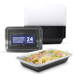 Microwave Container 1 Section With Lid