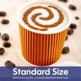 Ripple Coffee Cup 4 Ounce Without Lid 1X1000 Pieces