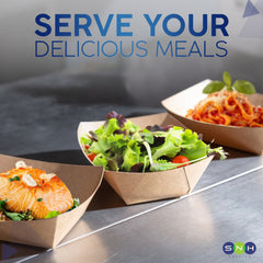 Kraft Paper Food Boat Tray #2 Small