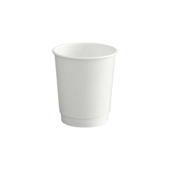 Coffee Cup White 8 Oz Double Wall 20X25 1X500 Pieces