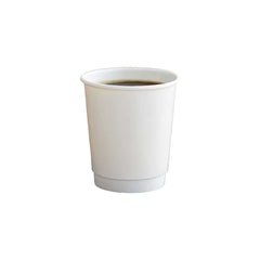 Coffee Cup White 8 Oz Double Wall 20X25 1X500 Pieces