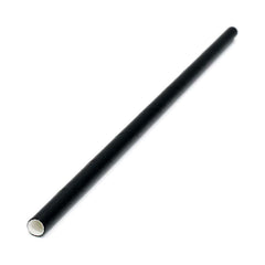 Paper Straw Black 6 MM 250 Pieces