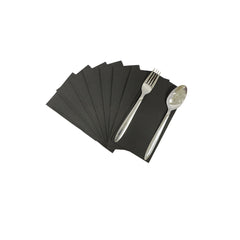 SNH Premium Airlaid Napkin 40X40CM Black 12X45 Pieces
