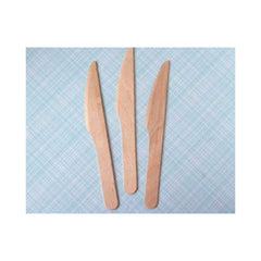 Disposable Wooden Knife Beige 90GM 50 Pieces