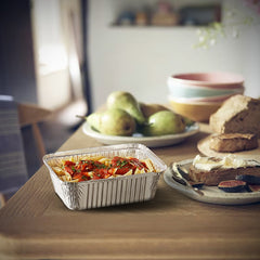 Aluminium Container AC8325 With Lid 250ML