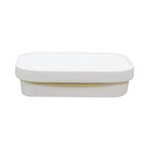 White Paper Container 500ML With Paper Lid 25 Pieces