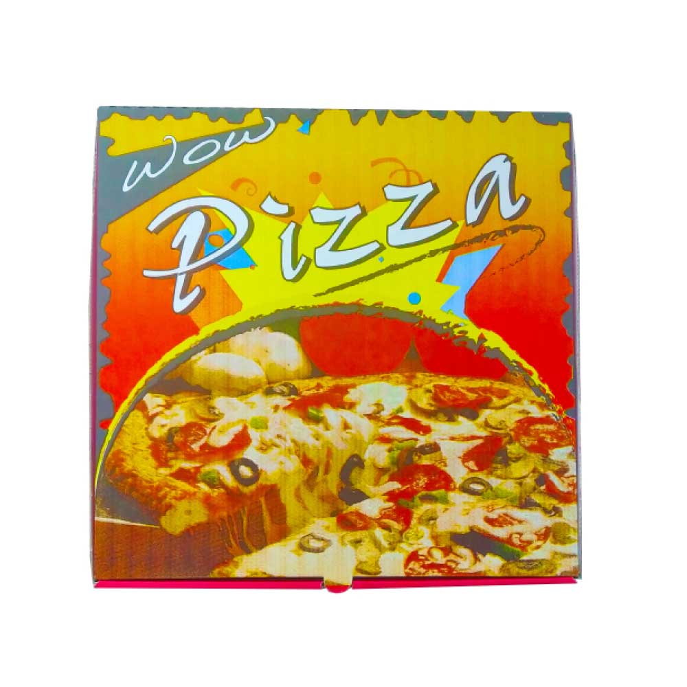 Wow Printed Pizza Box Pack 10 Pieces