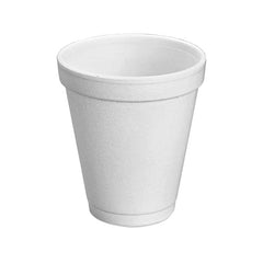 Disposable Foam Cup White 6 OZ 1X1000 Pieces