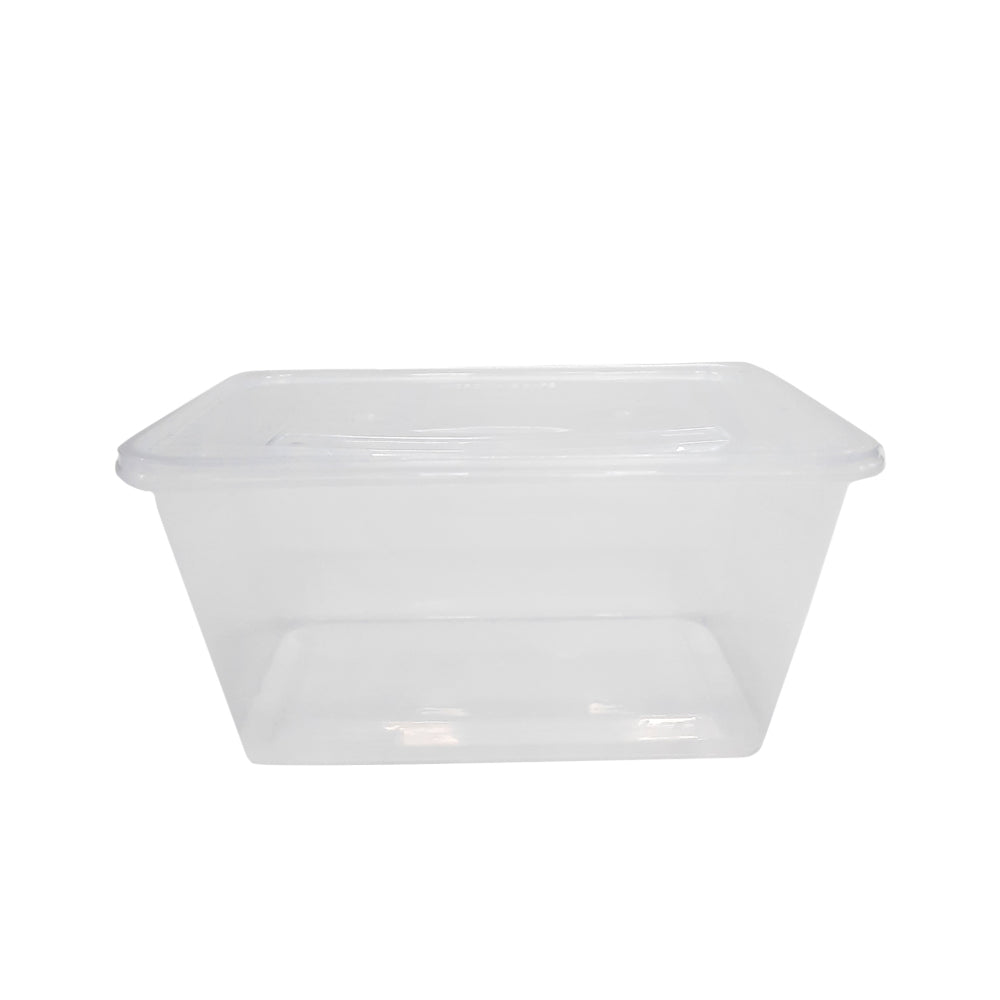 Clear Microwavable Container 1X500 Pieces