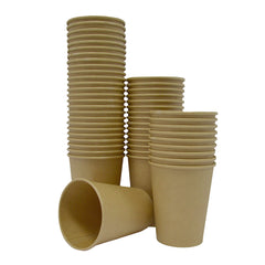 Single Wall Cup Brown 8 Oz Without Lid 50X20 1000 Pieces