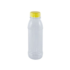 Plastic Juice Bottle 330ml Straight Plane Lid 160 Pieces