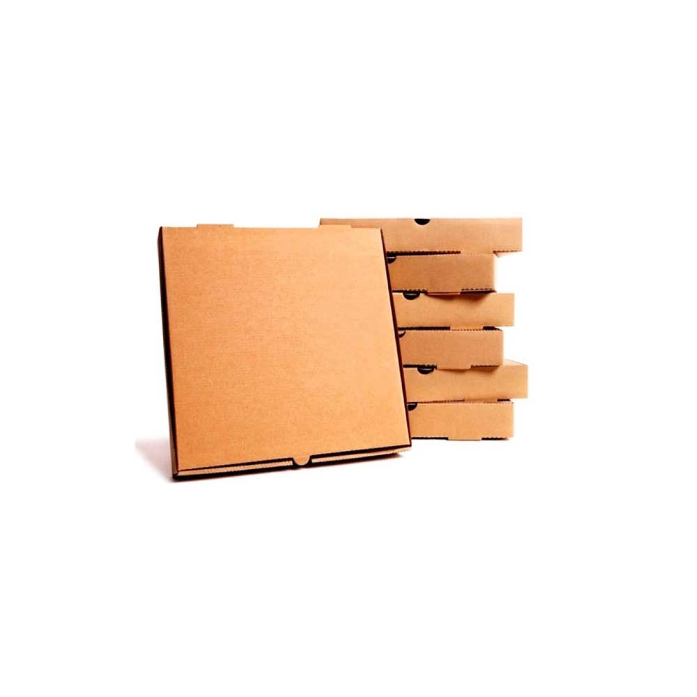 Pizza Box Brown Pack 25 Pieces