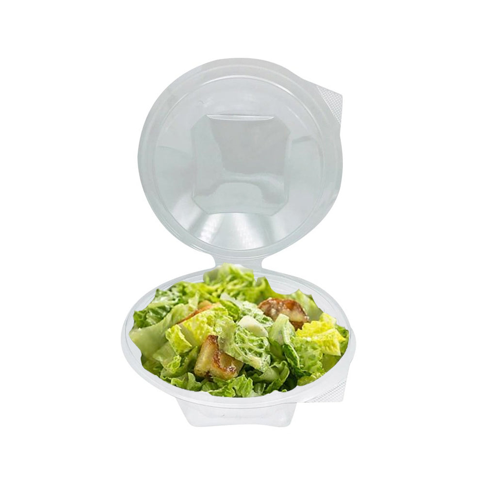 Plastic Clear Hinged Salad Bowl 24oz