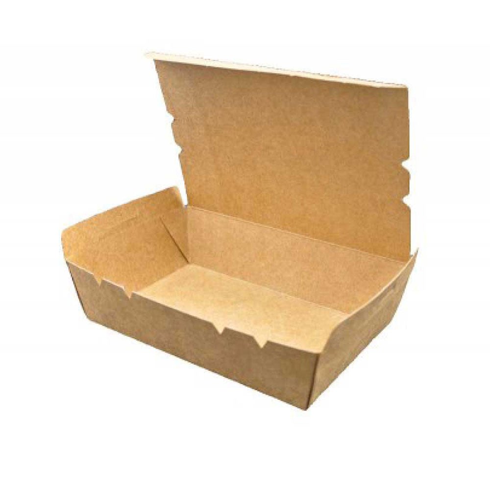 Kraft Lunch Box Without Window Extra Small 1X200 Pieces