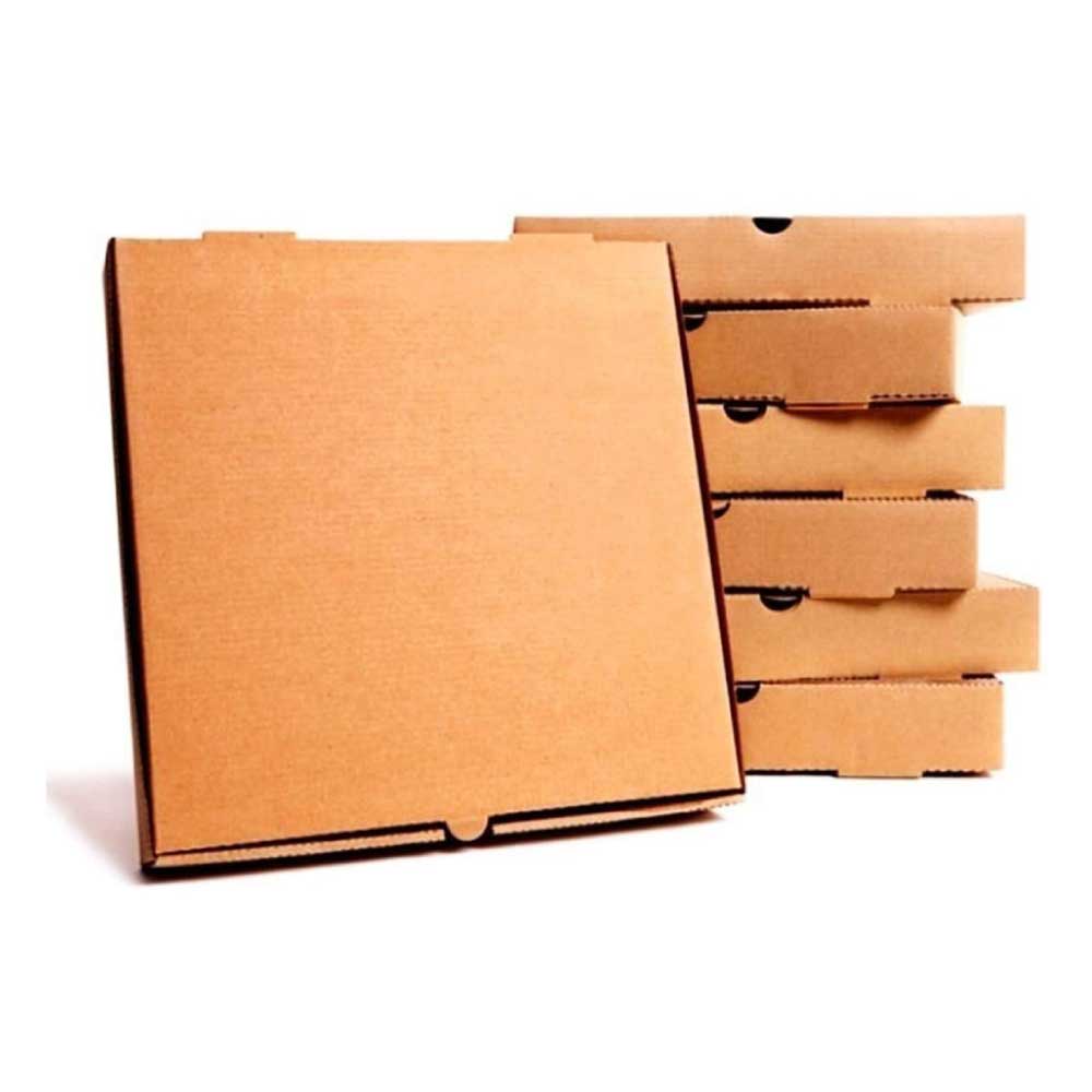 Pizza Box Brown Pack 25 Pieces