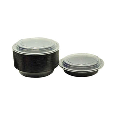 Microwave Container Round With Lid 1X150 Pieces