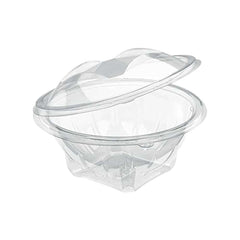 Plastic Clear Hinged Salad Bowl 24oz