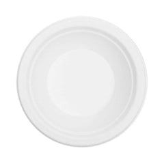 Bagasse Round Bowl White 12 Oz 1X300 Pieces