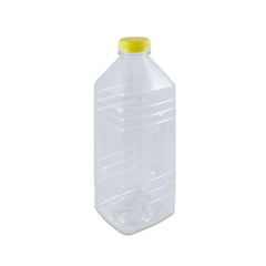 Plastic Juice Bottle 1500ml Sq. Pet Shape Lid 100 Pieces