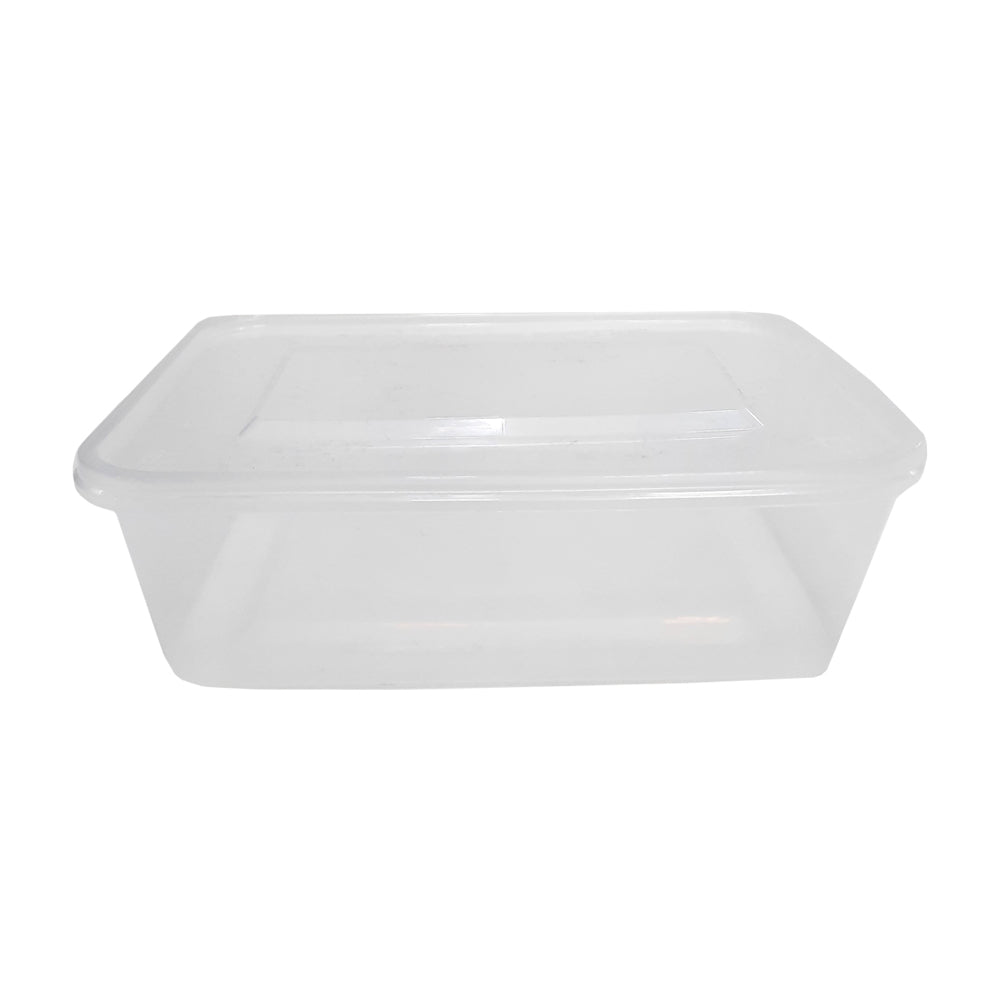 Clear Microwavable Container 1X500 Pieces