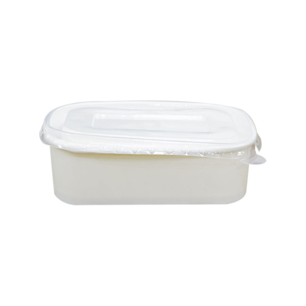 White Paper Container 650ML With PP 300 Pieces