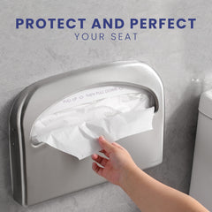 Disposable Paper Toilet Seat Cover 250 Sheets 1 Pack