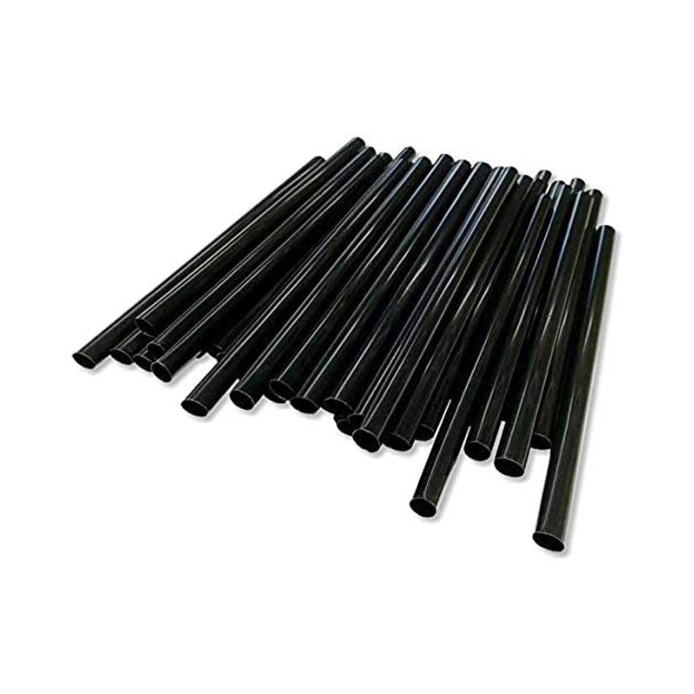 Black Plastic Straw 500 Pieces