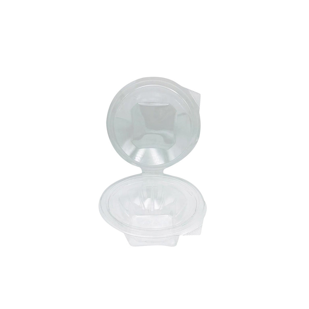 Plastic Clear Hinged Salad Bowl 8oz