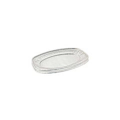 Aluminium Oval Platter 6550 Silver 1X150 Pieces