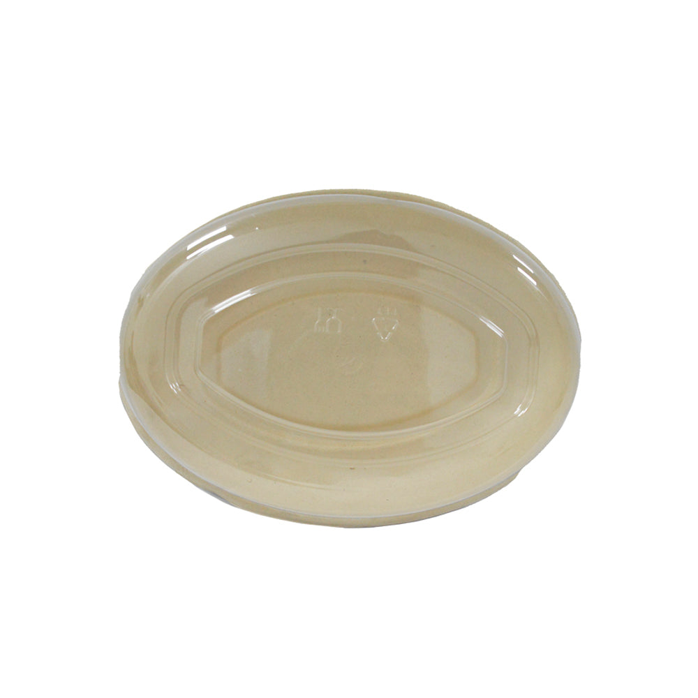 Bio-Degradable Burrito Oval Bowl 24 Oz With Pet Lid