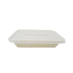 Bio-Degradable Rectangular Container PP Lid