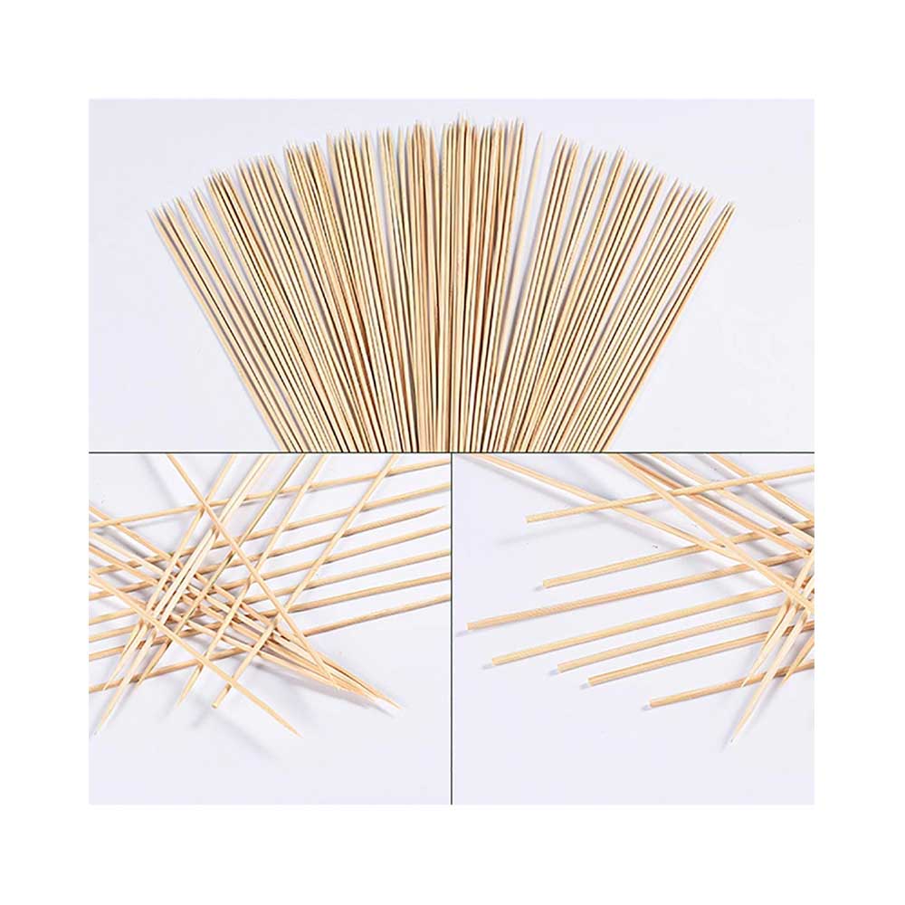 SNH Bamboo Skewer Sticks 100 Pieces