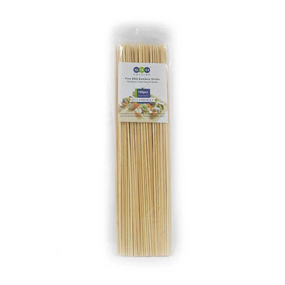 SNH Bamboo Skewer Sticks 100 Pieces