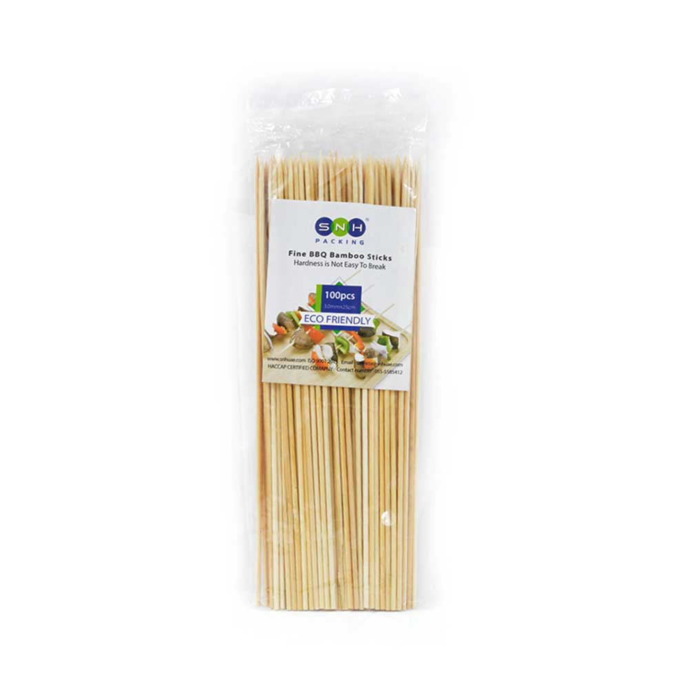 SNH Bamboo Skewer Sticks 100 Pieces