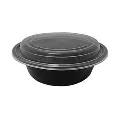 Microwave Container Round With Lid 1X150 Pieces