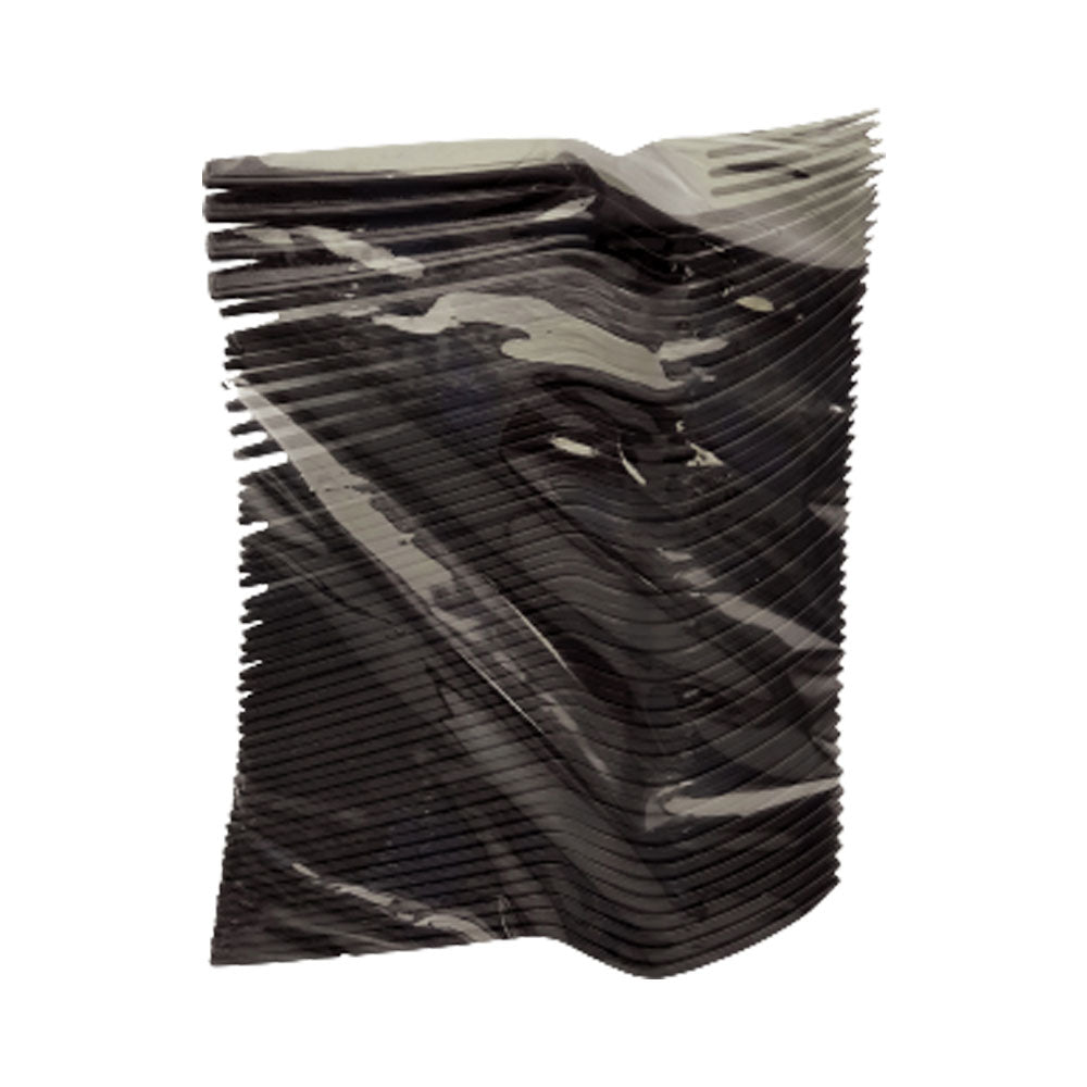 Disposable Plastic Fork Black HD 40X50 Pieces