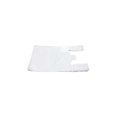 Disposable Plastic Carry Bag White Small 15KG