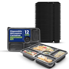 Microwave Container 5 Section With Lid